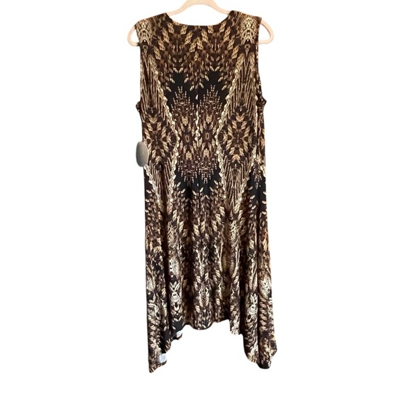 Emma & Michele Graphic/Reptile/Aztec Print-Sleeveless-Size XL-NWT - Picture 4 of 11